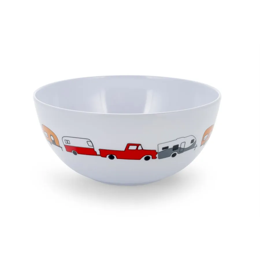 Bowl, RV Pattern LIBATC logo (