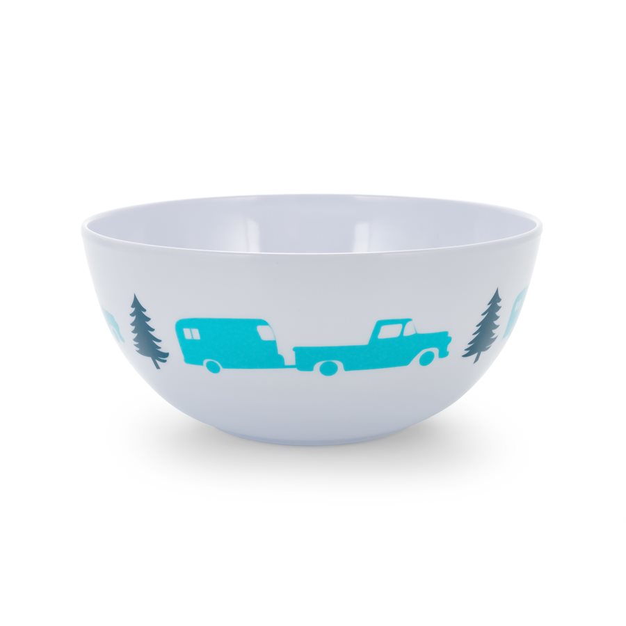 Bowl, Trailer/Tree Pattern (bu