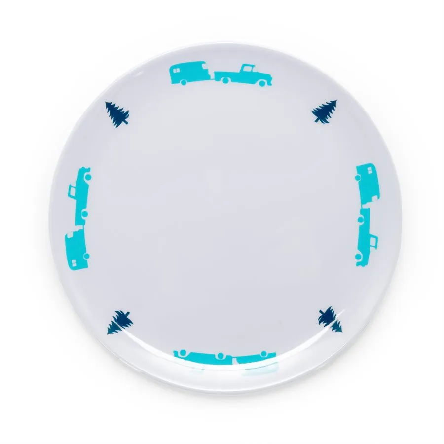 Salad Plate, Trailer/Tree Patt