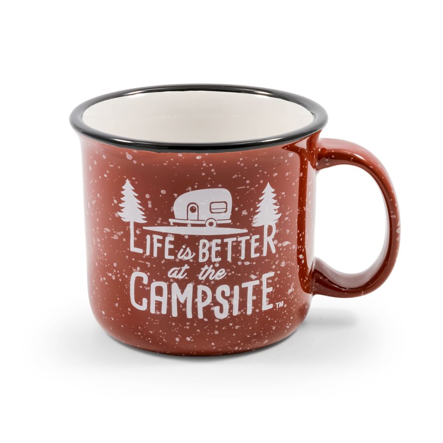 Mug, Speckled Red, 14oz