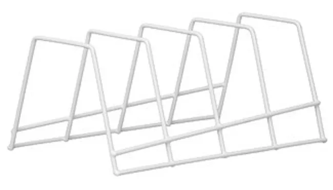 PLATE RACK WHT