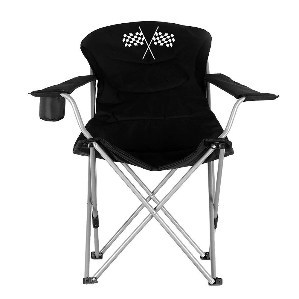 CHAIR ADJ BACK CHECKERD FLAG