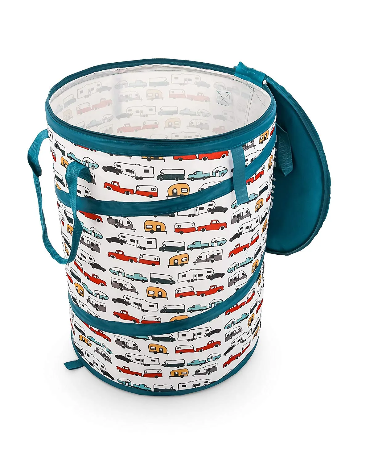 Pop-Up Cont - Campers Teal