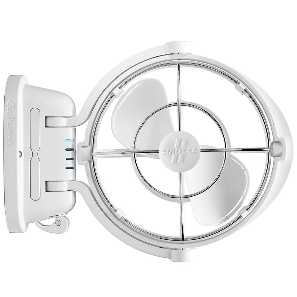 Sirocco II, 12V Gimbal Fan WH