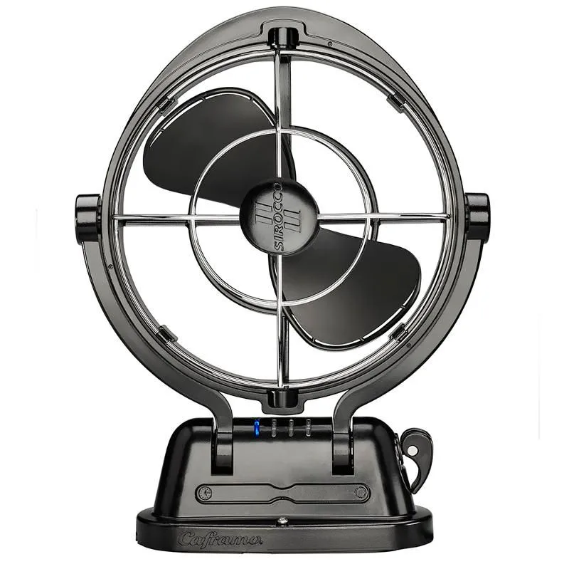 Sirocco II, 12V Gimbal Fan Blk
