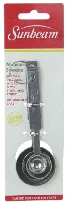 Stainless Measuring Spoons - 4
