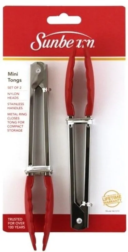 Mini Tongs - Set of 2