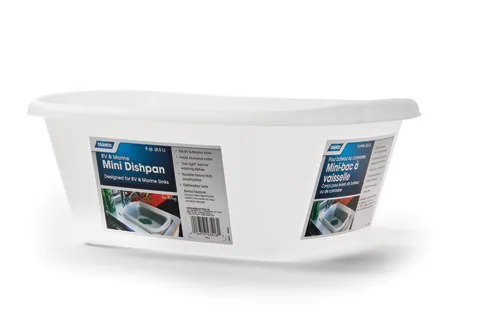 Mini Dish Pan White