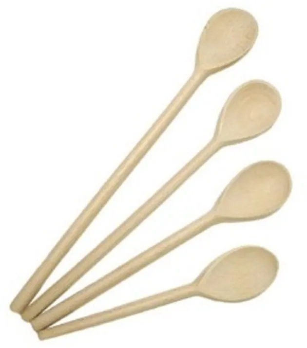 4pc WOOD SPOONS SET