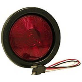 SEALED ROUND RED T.L LAMP