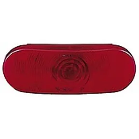 OVAL LIGHT SEALED RED