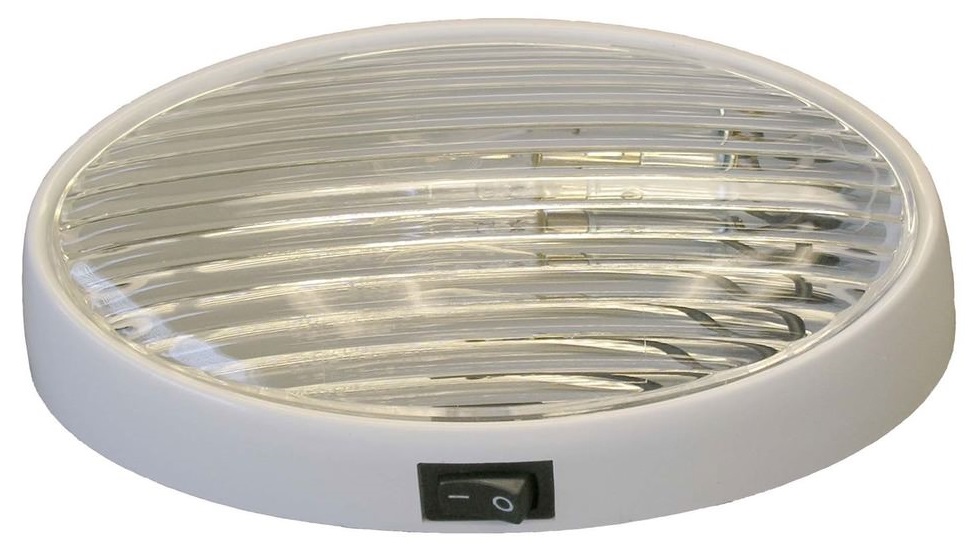 OVAL PORCH LIGHT W/SWITCH