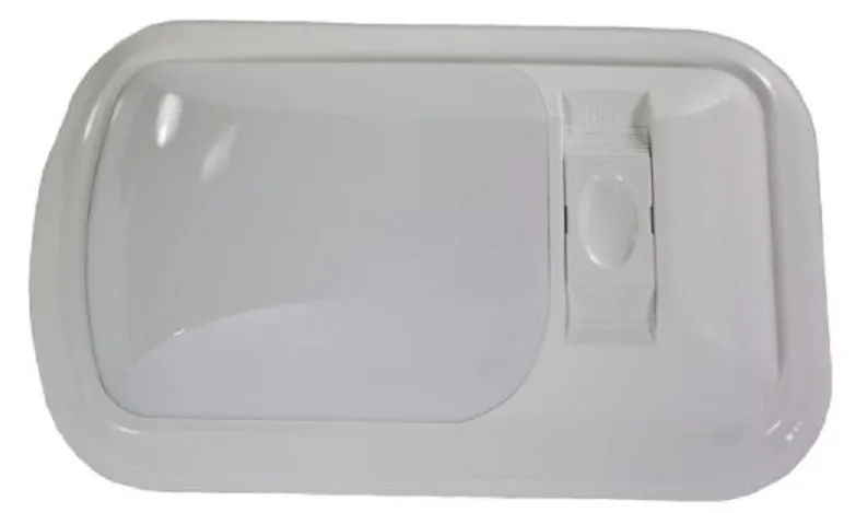 Single EuroLite, Wht Base/Lens