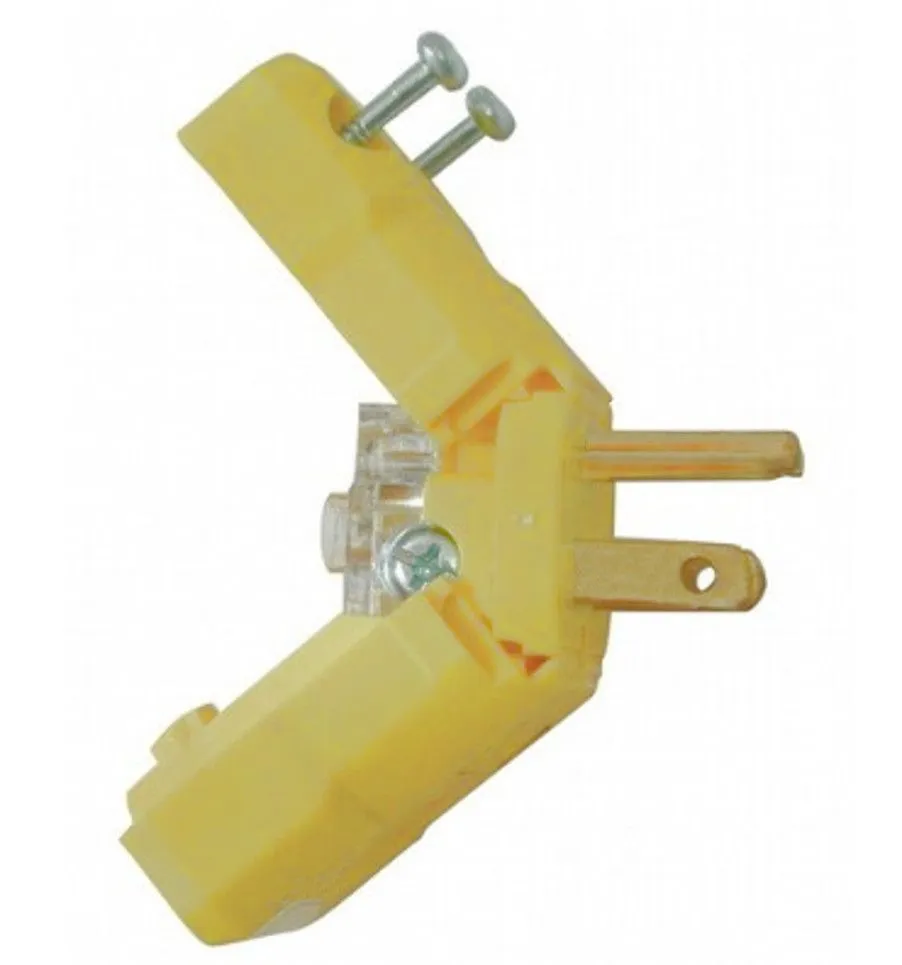 Male Plug 3 wire yellow quick
