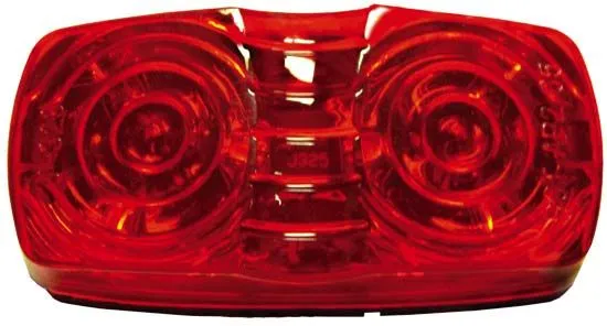 Red LED Bulls-eye Marker Light