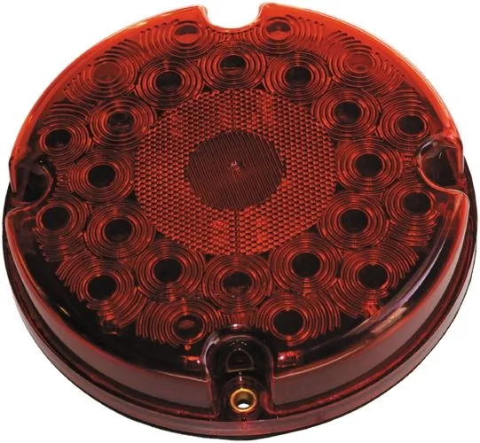 7" Round Red LED Stop/Turn/Tai