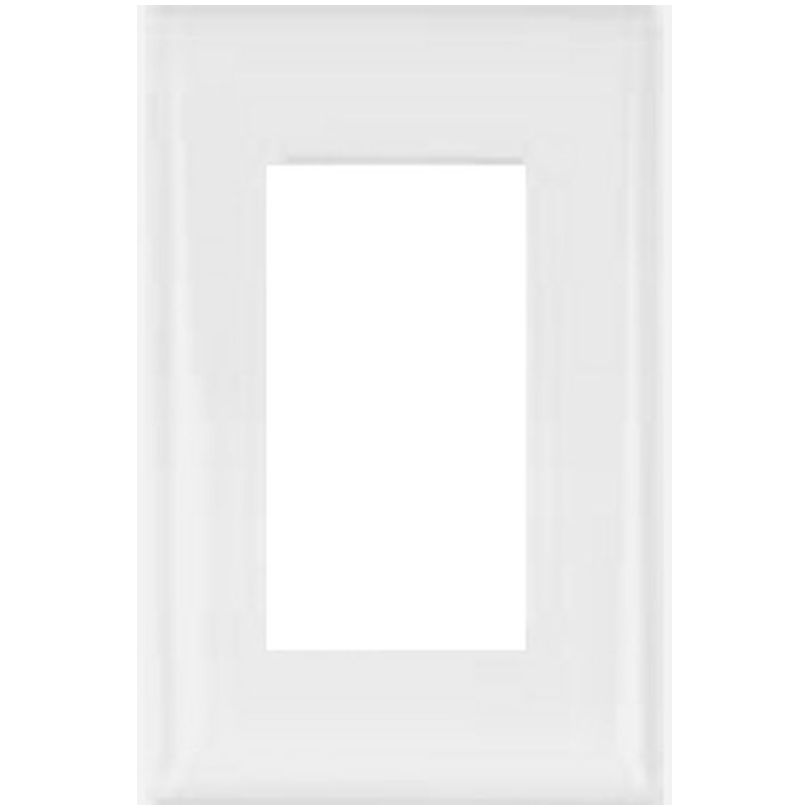 SWITCH COVER WHITE W/SCREWS