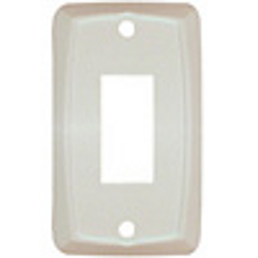 FACE PLATE WHITE SINGLE