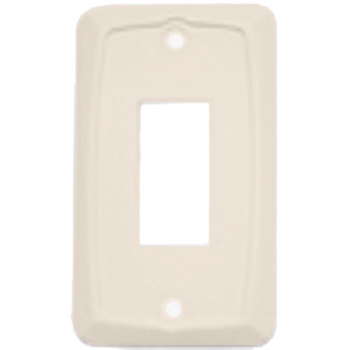 FACE PLATE IVORY SINGLE