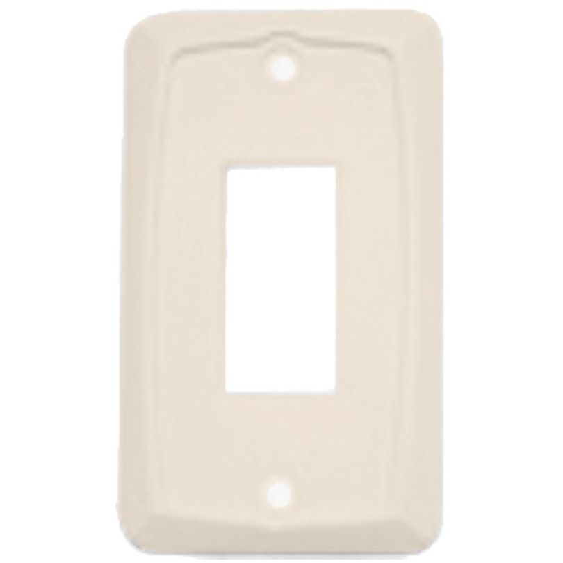 FACE PLATE IVORY SINGLE