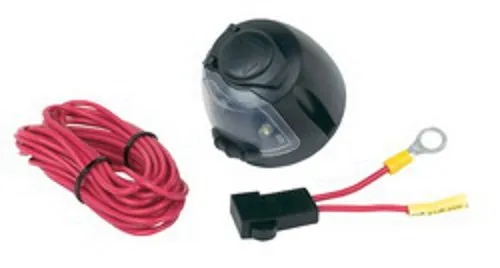 Power Socket w/LED Lite & Lead