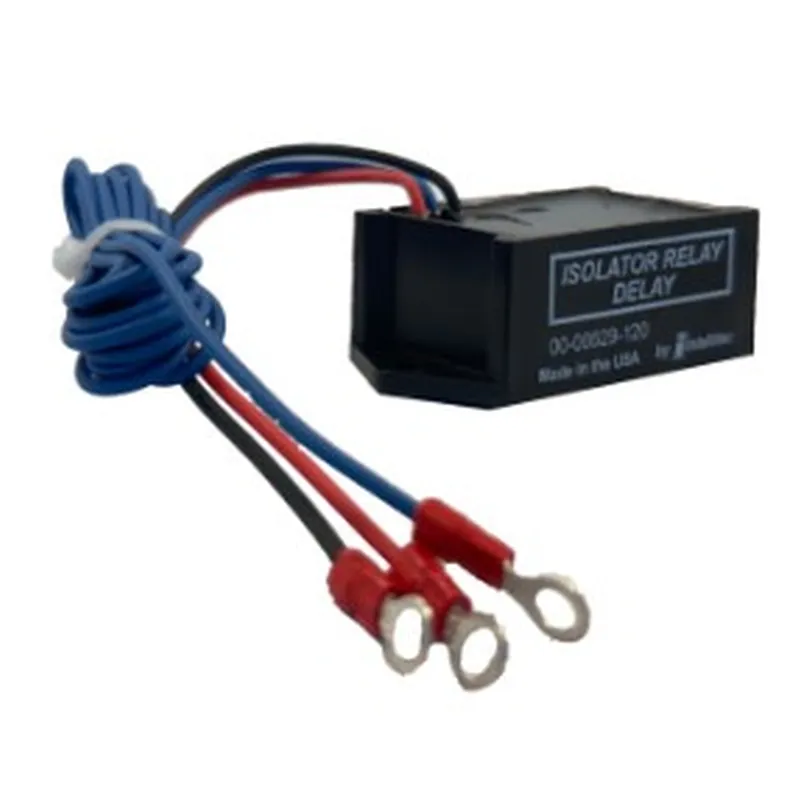BATTERY ISOLATOR RELAY DELAY