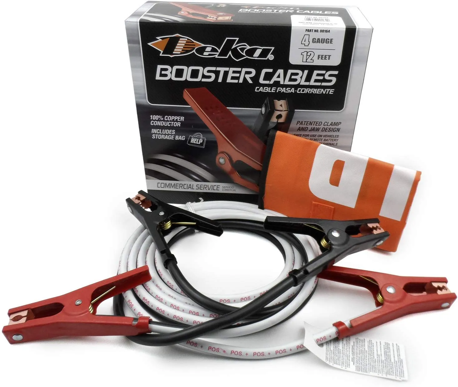 JUMPER CABLES 4 GA 12ft