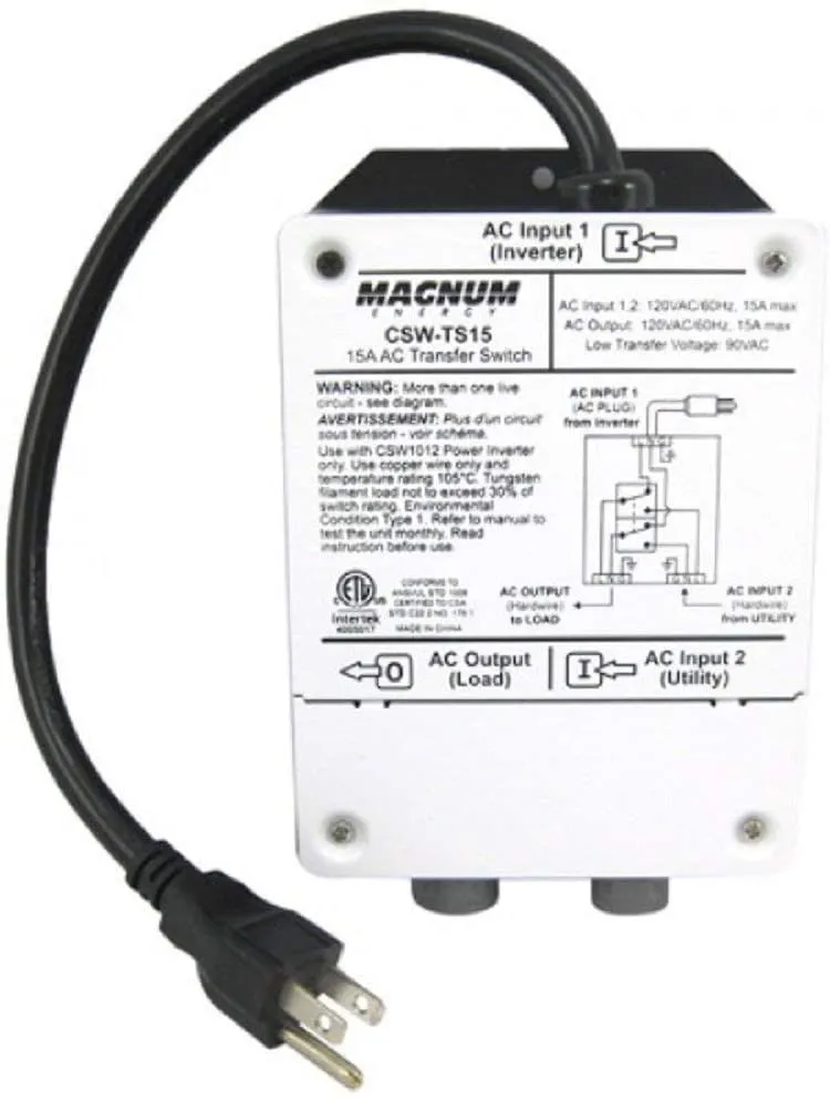 Transfer Switch 15A