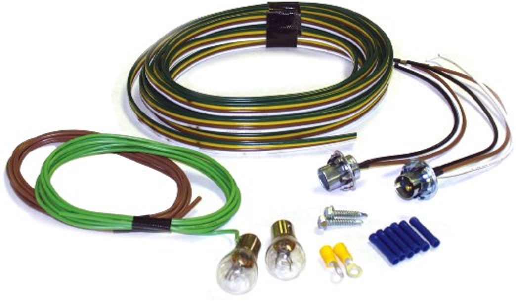 Trlr Lite Wire Kit, Bulb/Sckt