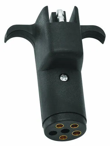 6-Way Round Pin to 4-Flat Adap