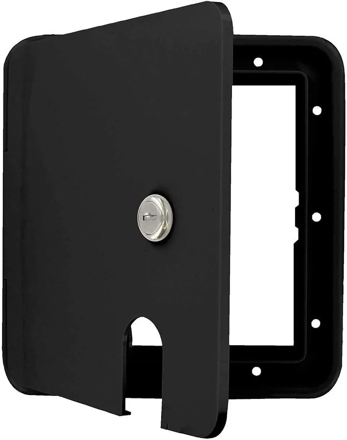 Electrical Hatch, Large, Black