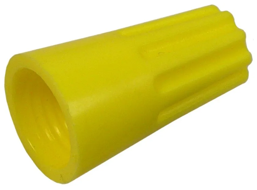 Wire Nut Yellow 14-12 AWG PK/6