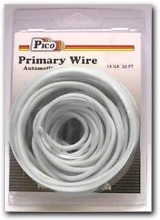 White Primary Wire 14 AWG