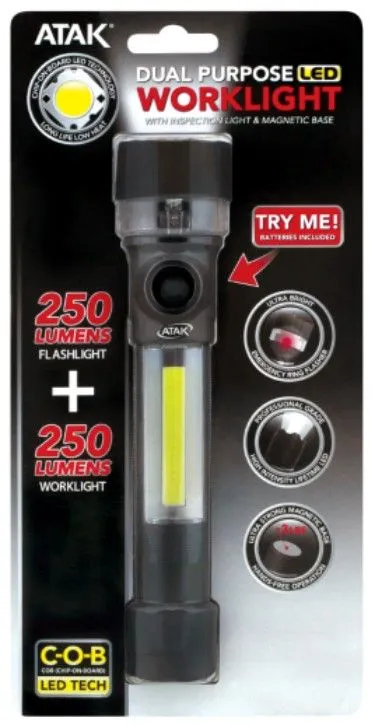 250 LM WORKLIGHT & FLASHLIGHT