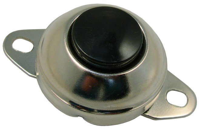 Horn Button Black Plastic