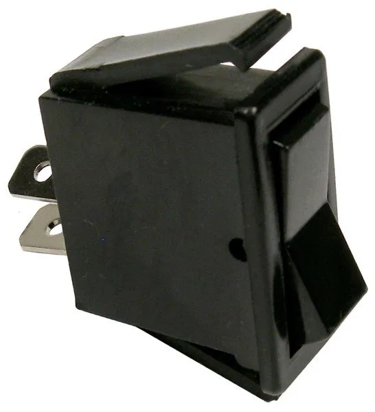 Black SPST Rocker Switch