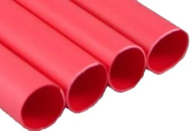 RED SHRINK TUBING 1/2