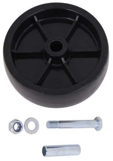 6" poly wheel