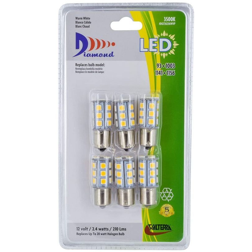 LED BULB 1141 SOFT WHIT  6/pk