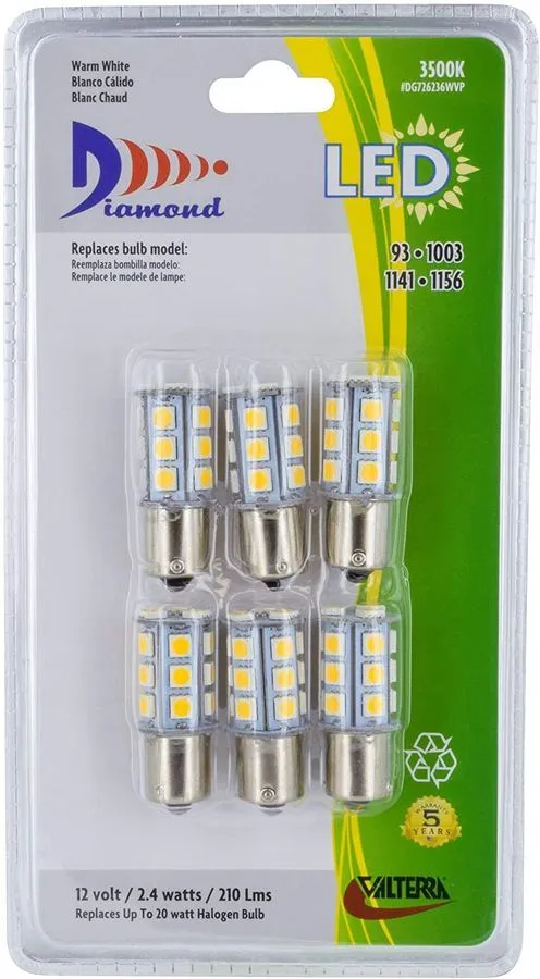 LED BULB 1141 SOFT WHIT  6/pk