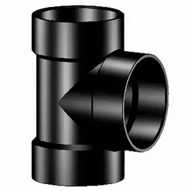 ABS VENT TEE 1 1/2