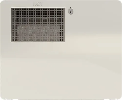 Wtr Htr Door SAW6 pol/wht