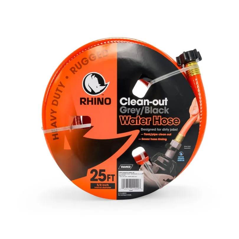 RhinoFLEX 25', Clean Out hose