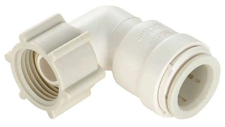 FEMALE SWIVEL ELBOW 5/8" OD