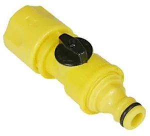 QUICK HOSE CONNECT W/SHUT OFF