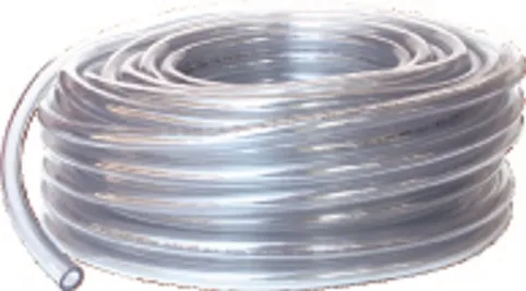 1/2" ID CLEAR VINYL TUBE 100'