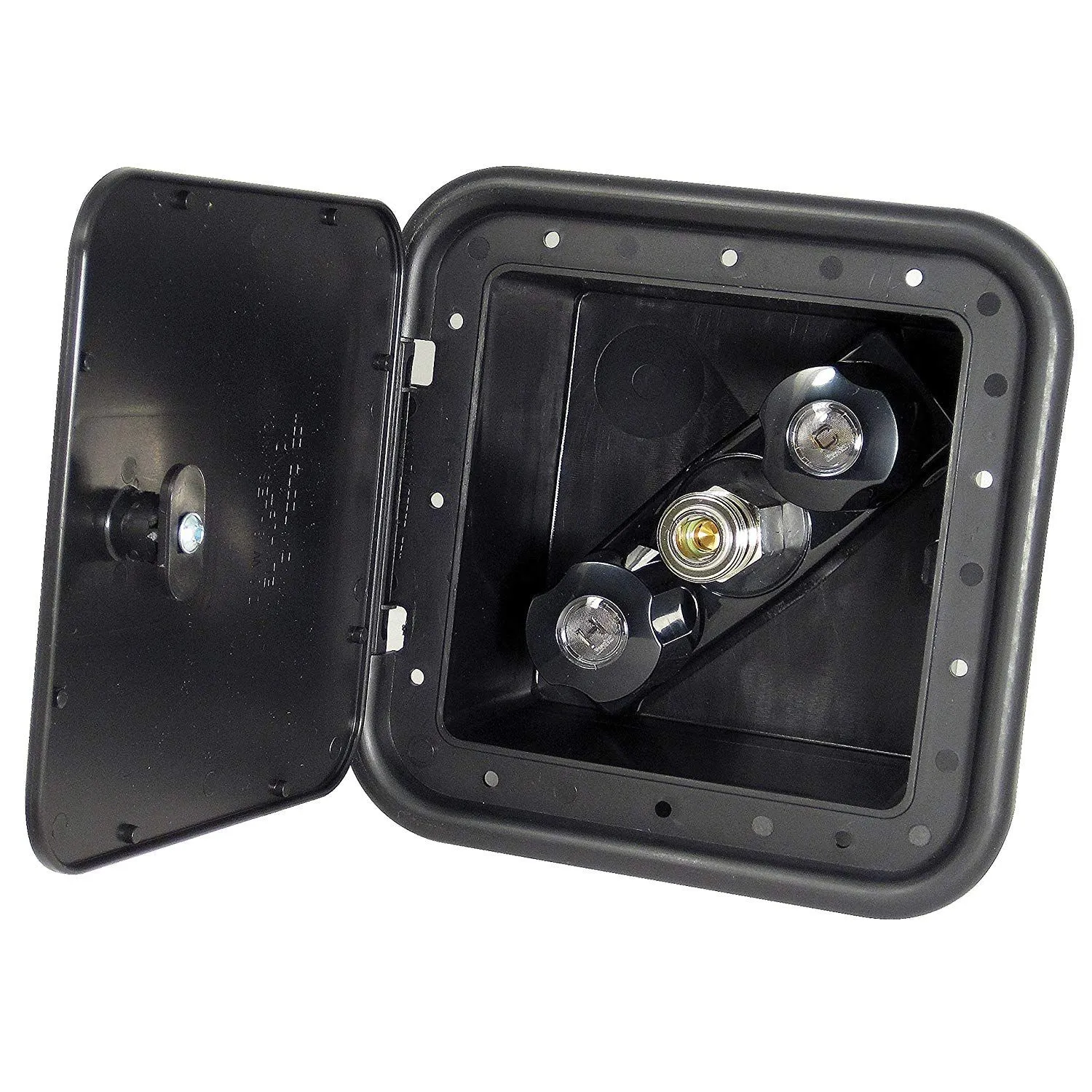SPRAY PORT OUTLET - BLACK