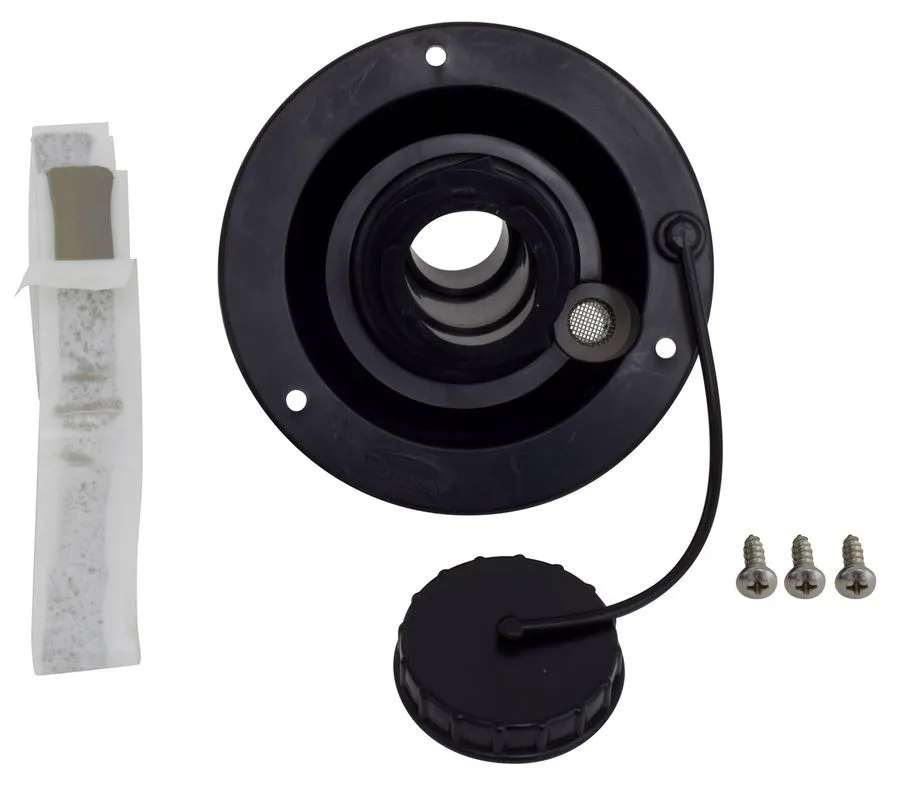 Gravity Water Inlet  Black  Ca