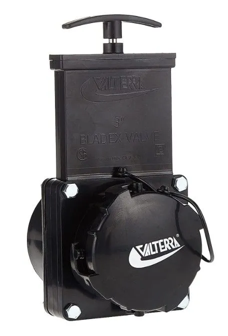 Waste Valve 3in Hub x 3in Bay