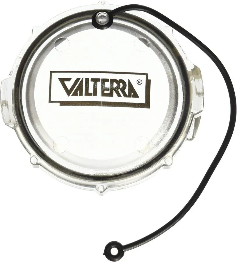 Waste Valve Clear Cap 3in VP